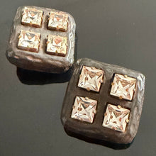 Load image into Gallery viewer, Joli set vintage couture bague + boucles clips signées Kalinger