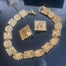 Charger l'image dans la galerie, Sublime parure vintage couture signée Edouard Rambaud