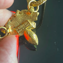 Charger l'image dans la galerie, Atalante, par les ateliers Yves Saint Laurent, très beau collier en métal doré