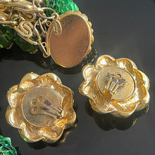 Charger l'image dans la galerie, Bel ensemble vintage couture bracelet et boucles clips Jacky de G
