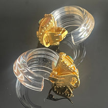 Charger l'image dans la galerie, Sublimes boucles clips vintage créateur signées Inna Cytrine