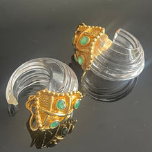 Charger l'image dans la galerie, Sublimes boucles clips vintage créateur signées Inna Cytrine