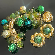 Charger l'image dans la galerie, Bel ensemble vintage couture bracelet et boucles clips Jacky de G