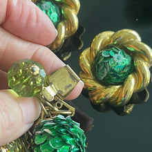 Charger l'image dans la galerie, Bel ensemble vintage couture bracelet et boucles clips Jacky de G