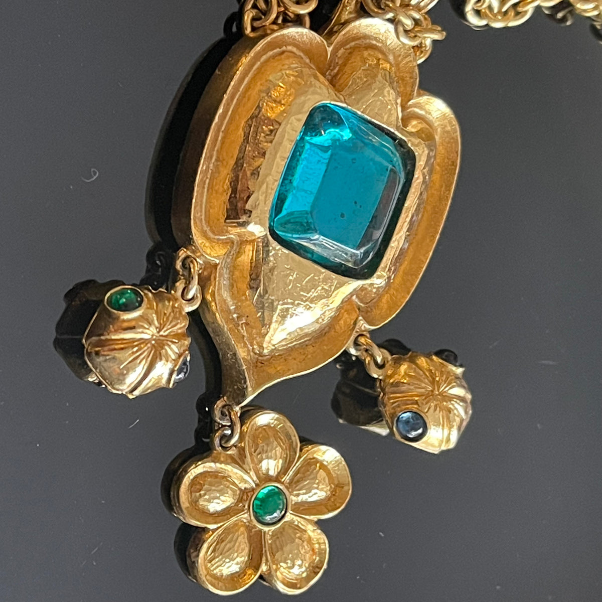 Collier Vintage Signé Dolce Vita - Métal Doré - Magnifique Et En Très Bon état - Occasion