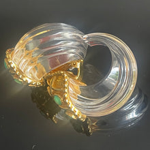 Charger l'image dans la galerie, Sublimes boucles clips vintage créateur signées Inna Cytrine