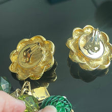 Charger l'image dans la galerie, Bel ensemble vintage couture bracelet et boucles clips Jacky de G