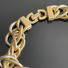 Charger l&#39;image dans la galerie, Christian Dior, sublime collier métal dorée et verreries colorées Gripoix, années 80
