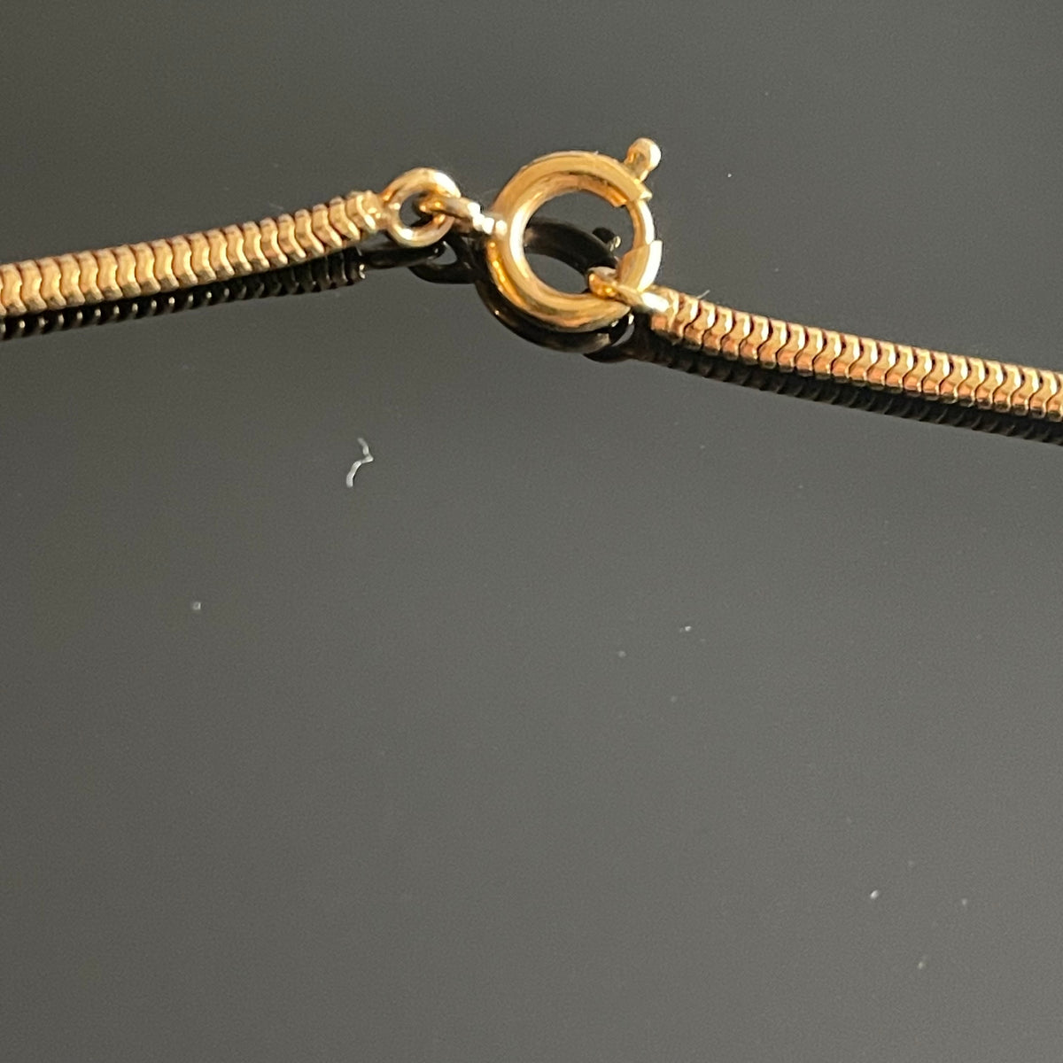 Collier Ras Du Cou Carven En Métal Doré - Bijou Ancien Vintage à Motif Fleuri - Occasion