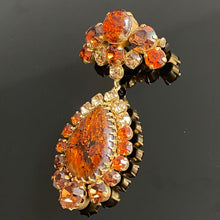 Charger l'image dans la galerie, Très belle broche ancienne avec cabochons en verre de Murano