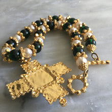 Charger l'image dans la galerie, Edouard Rambaud, sublime et rare collier avec croix en pendentif