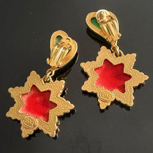 Charger l'image dans la galerie, Belles et rares boucles Christian Lacroix E94
