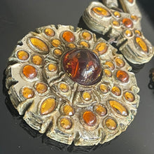 Charger l'image dans la galerie, Sublime collier sautoir en talosel plaqué miroir signé Henry
