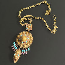 Charger l'image dans la galerie, Grand collier vintage oversized signé Henry, modèle exclusif
