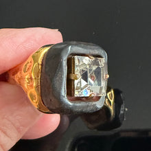 Charger l'image dans la galerie, Joli set vintage couture bague + boucles clips signées Kalinger
