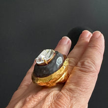 Load image into Gallery viewer, Rare set bague + boucles clips Kalinger
