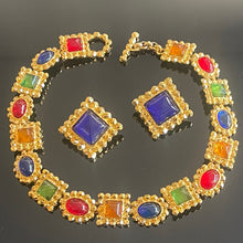 Charger l'image dans la galerie, Sublime parure vintage couture signée Edouard Rambaud
