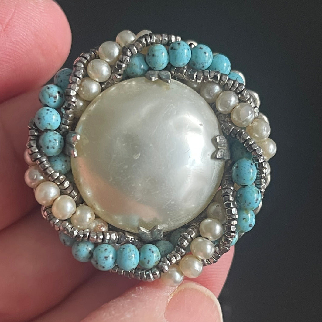 Belle broche ancienne probablement par Rousselet