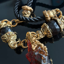 Load image into Gallery viewer, Rare and sublime Brandebourg collection sautoir necklace signed Kalinger
