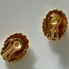 Load image into Gallery viewer, Jolies boucles clips vintage signées Christian Dior, années 80
