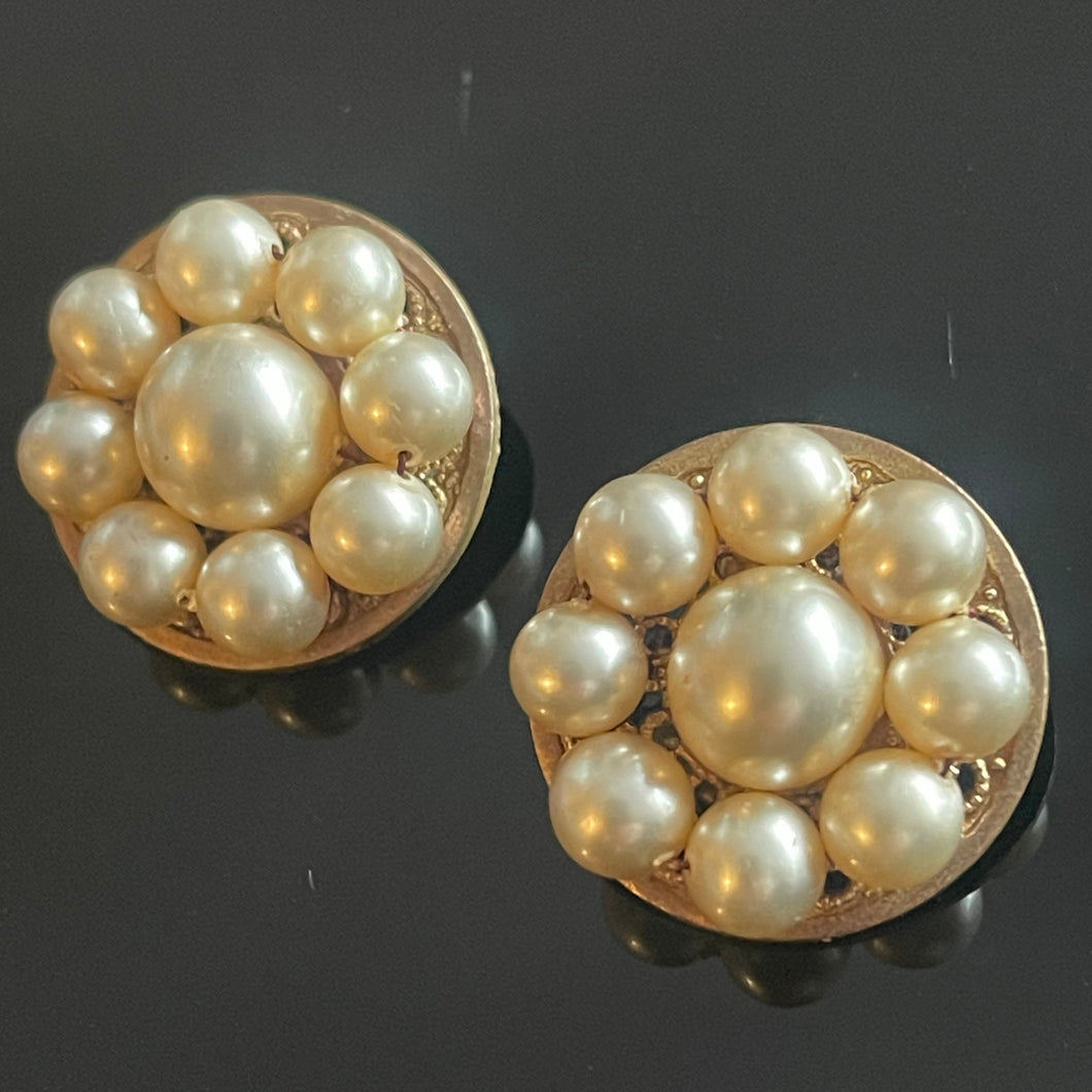 Jolies boucles clips anciennes Louis Rousselet