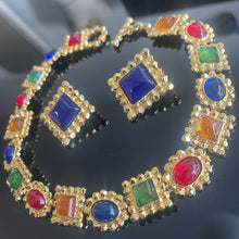 Charger l'image dans la galerie, Sublime parure vintage couture signée Edouard Rambaud
