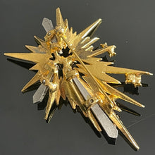 Charger l&#39;image dans la galerie, Belle et grande broche ancienne, années 50
