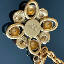 Charger l&#39;image dans la galerie, Très beau collier vintage couture signé Henry
