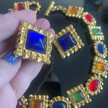 Charger l'image dans la galerie, Sublime parure vintage couture signée Edouard Rambaud
