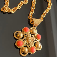 Charger l&#39;image dans la galerie, Très beau collier vintage couture signé Henry
