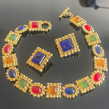Charger l'image dans la galerie, Sublime parure vintage couture signée Edouard Rambaud
