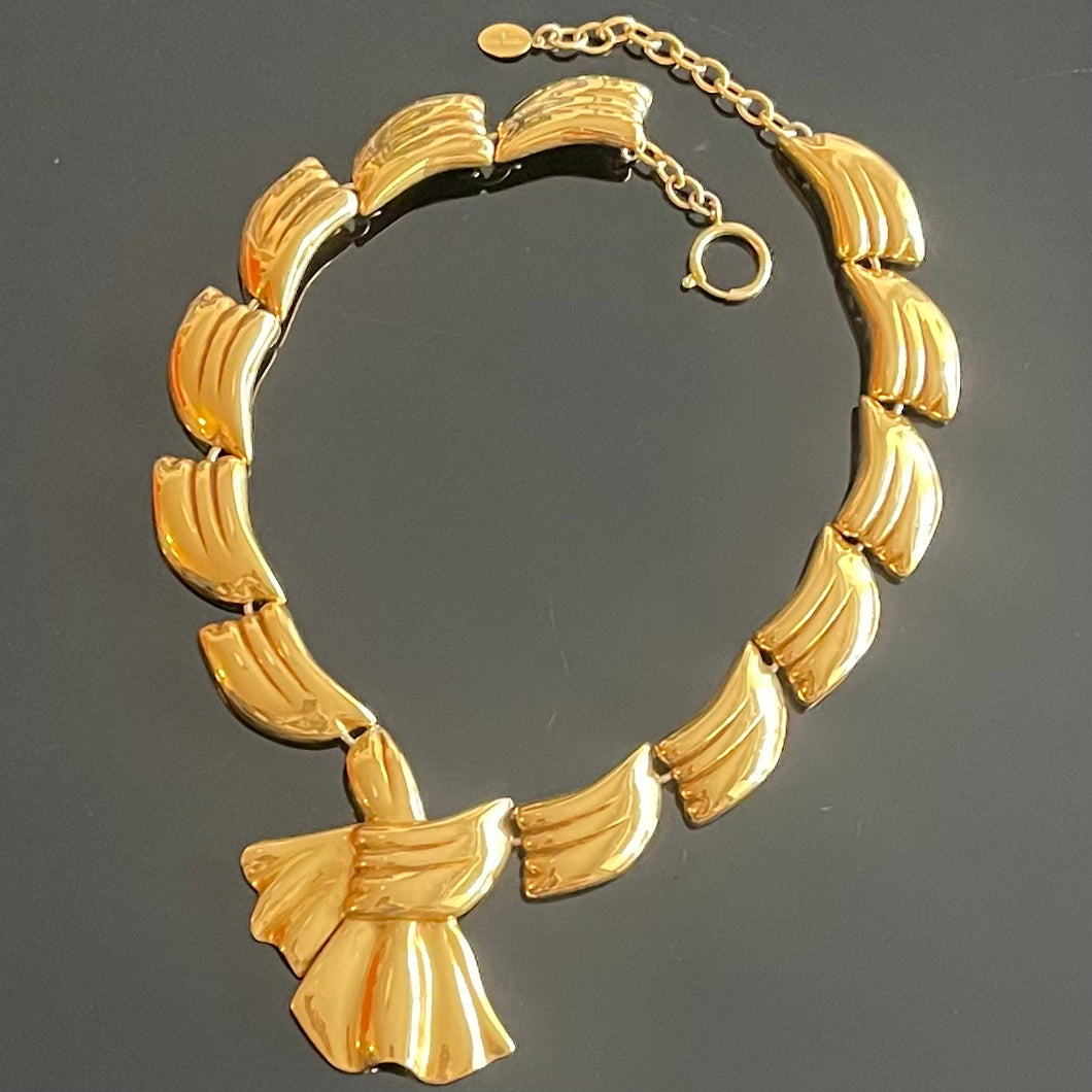 Sublime et rare collier vintage couture Loris Azzaro