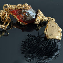 Load image into Gallery viewer, Rare and sublime Brandebourg collection sautoir necklace signed Kalinger

