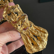 Charger l&#39;image dans la galerie, Grand pendentif vintage couture Christiane Billet pour Christian Lacroix
