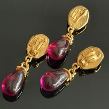 Charger l'image dans la galerie, Beau et rare set boucles + pendentif YSL par Goossens
