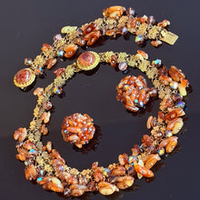 Charger l'image dans la galerie, Sublime et rare parure création Françoise Montague, années 50
