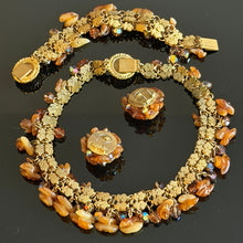 Charger l'image dans la galerie, Sublime et rare parure création Françoise Montague, années 50
