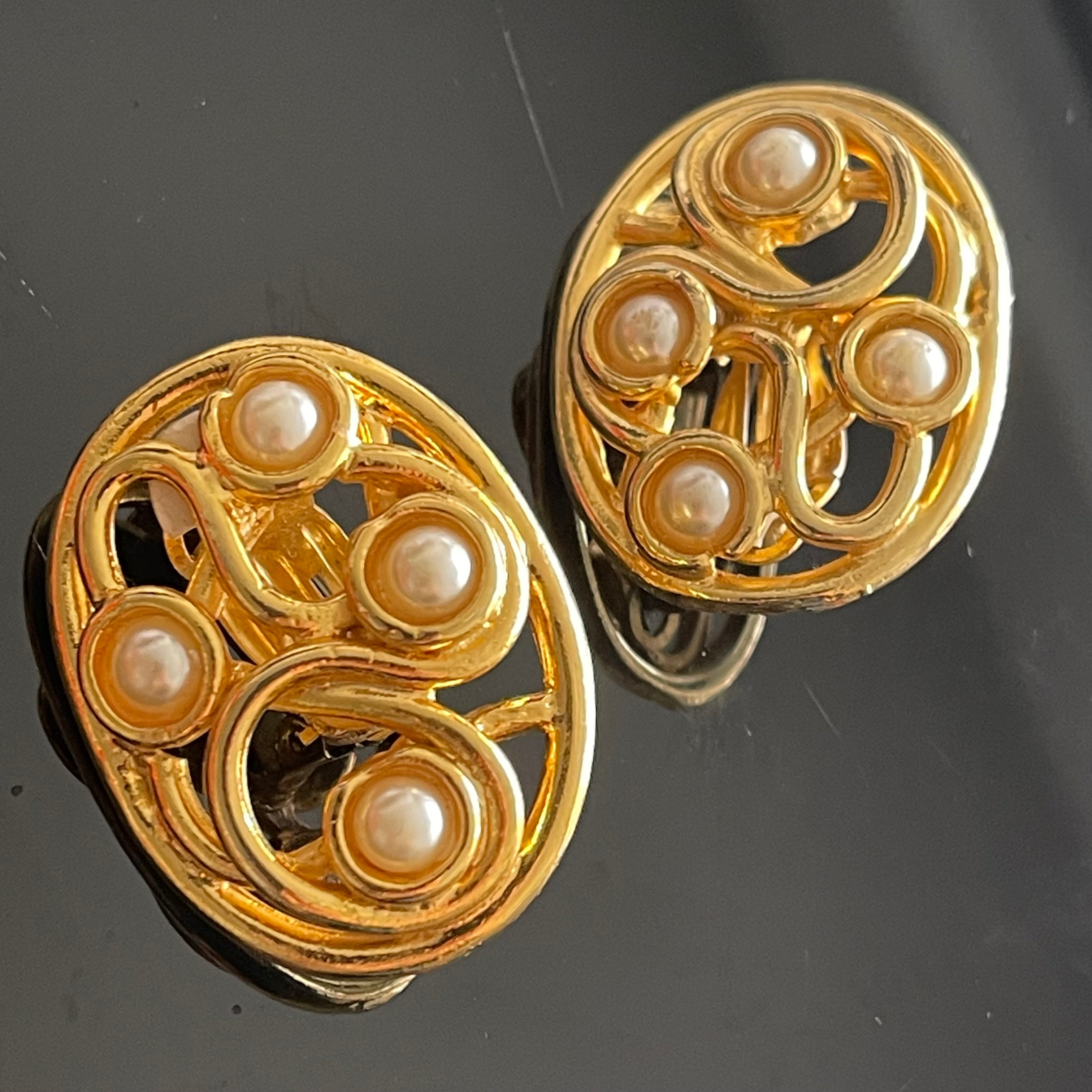 Boucles D'oreilles De Marque Édouard Rambaud - Occasion, Bijou Vintage Ou Moderne