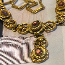 Charger l&#39;image dans la galerie, Très joli collier vintage moderniste par Henry, années 50
